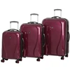 Multi-colors PC 3pcs luggage sets wholesale fancy model trolley suitcase sets 20" 24" 28" with Resena