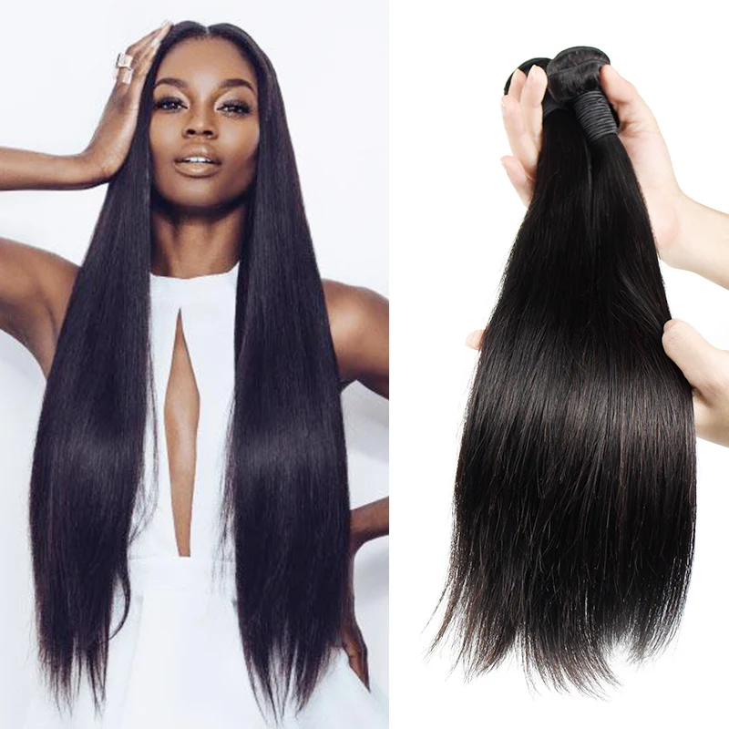 

2019 Dropshipping morein hair straight hair bundles 100% raw unprocessed brazilian human hair extensions