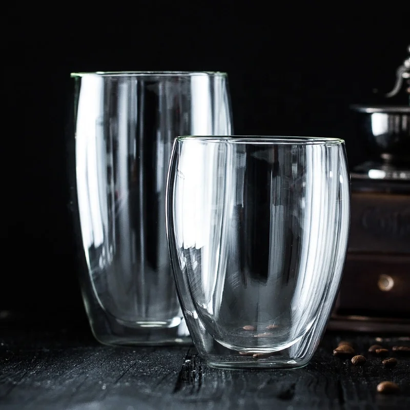 

Classic Double Wall Coffee Cup Double Walled Glass Cup