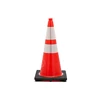 PVC Flexible Fluorescent Safety long service time Durable Road Cone