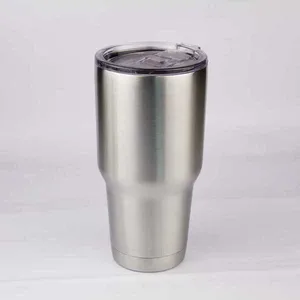 Image of Top selling 30 oz stainless steel ozark thermo cup trail insulated wine tumbler thermal coffee mug with slide lid