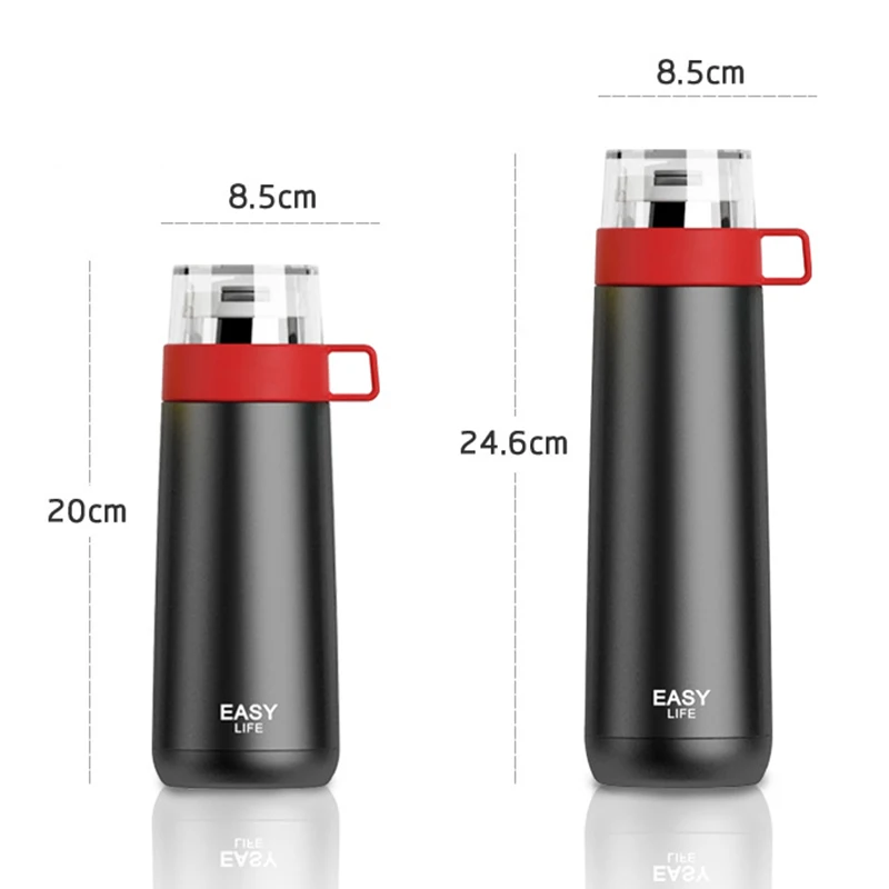 

Stainless Steel Gothic Men's Business Thermos Cups, Purple,red,green,yellow