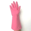 Pink Unlied Rubber Hand Gloves