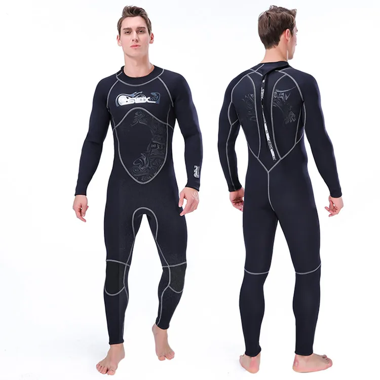

long john hunting wetsuit with knee pads