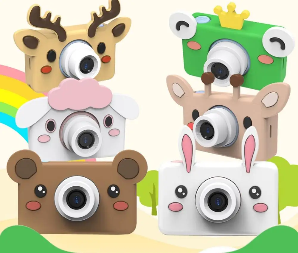 2019 1080P Children Best Quality Mini Cute Video Digital Cheap Small Portable Security Child Camera For Kids