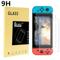 

9H Scratch Proof High Transparency Game Player Tempered Glass Screen Protector For Nintendo Switch With Retail Box