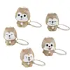 Cute Squirrel Shape Keychain Ceramics Pendant Doll Keychain Gift Car Keyring KO1103