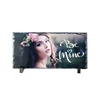 Custom cut slate and sublimation coated blank rock photo frame
