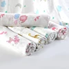 Custom design baby organic cotton burp cloth bibs fabric
