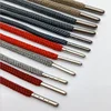 Dongguan Factory Supplier Cheap Custom Logo Bulk Fashion Metal Tips Aglets Round Rope Shoelaces