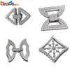 Beadsnice Silver 925 Zircon Accessories Fold Over Clasp Components 35282