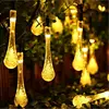 20ft 6m long LED solar string provides fairy lighting effect Solar Outdoor String Lights