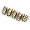 zinc alloy self tapping threaded insert nuts for wood