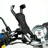 

2019 New ABS motorcycle cell phone holder for 4" to 6.5" mobile phones