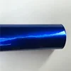 Gloss Bright Blue Metallic Car Vinyl Wrap Film Auto Vehicle Wrap Sticker Decal Air Release Film Cool Width 152CM