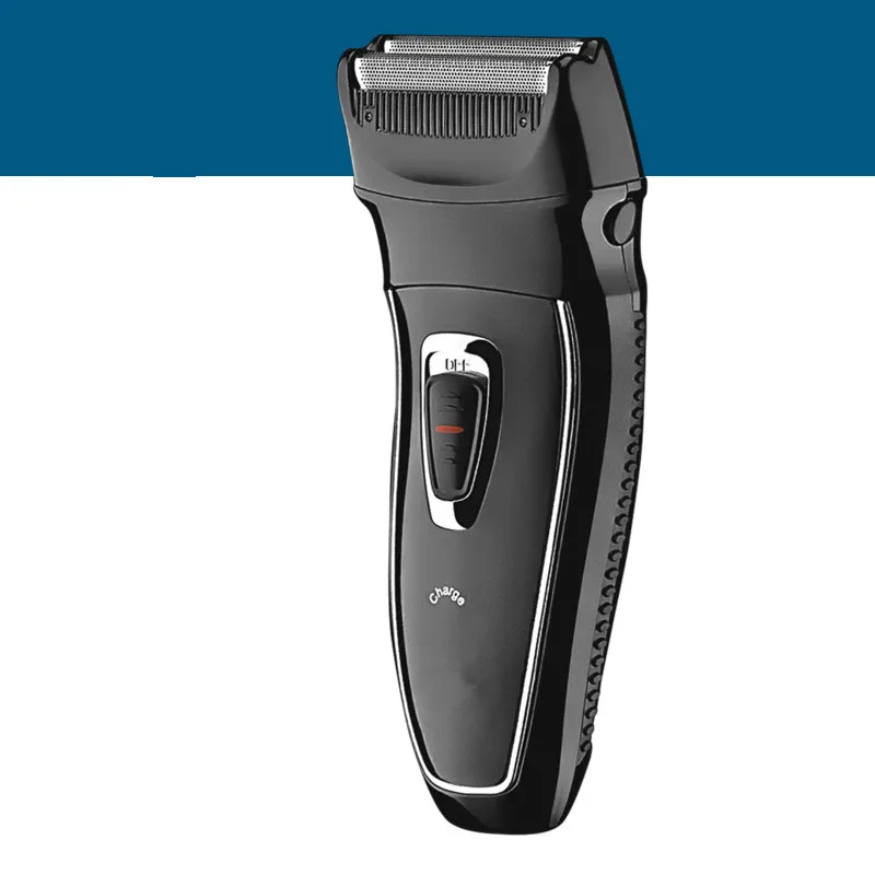 Wholesale Reciprocating Twin Blade Electric Men Rechargeable Shaver KM-8013