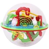 100 Step 3D puzzle Ball Magic Intellect Ball Labyrinth Sphere Globe Toys Challenging Barriers Game Brain Tester Balance Training