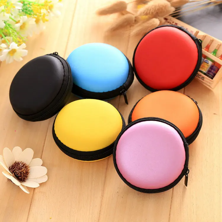 

Lymech Korean Round Eva Silicone Rubber Cartoon Plain Candy Color Cheap Money Change Wallet Coin Purse Sorter Kid'S Women, Blank plain