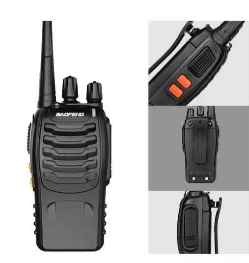 Cheapest portable speaker radio walkie talkies baofeng bangladesh professional walkie talkie handheld radio for BF-888S