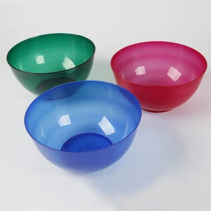 Image of factory cheap custom color kitchen plastic fruit and vegetables salad bowl
