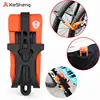OEM Folding bicycle lock Alloy steel security motorcycle Anti-theft Chain lock 12ton Anti-hydraumatic bike Lock