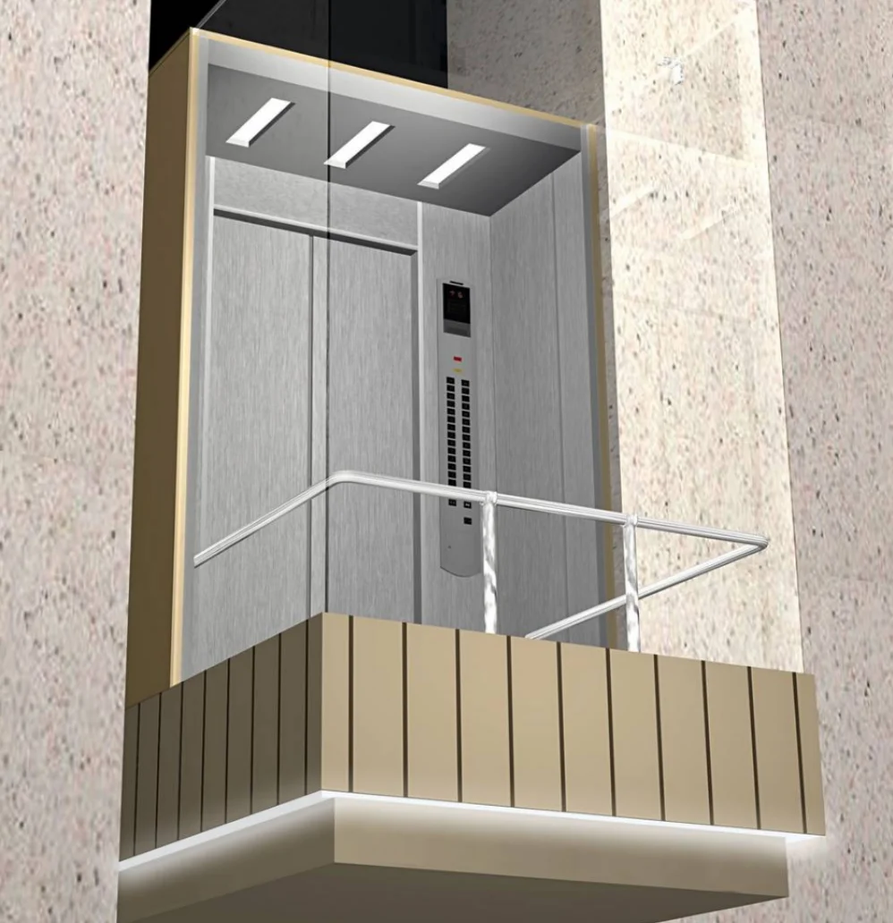 
China manufacturer Panoramic Glass Elevator lift observation elevator for home 