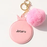 

Mini Round Shape Keychain Mirror And Pocket Mirror Style Cosmetic Mirror