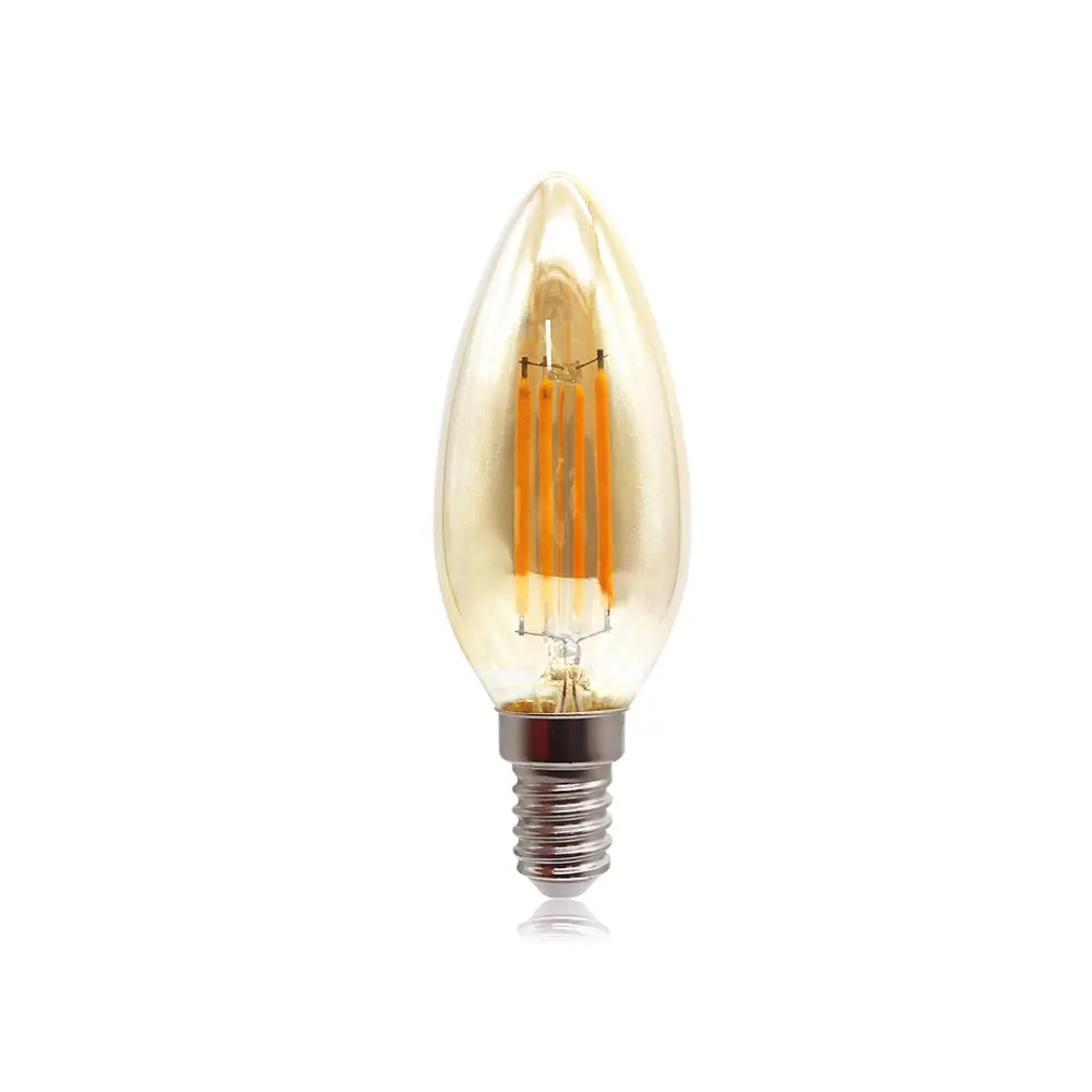 Decoration c35 filament led Candle bulb 2W 4W 6W 8W E27 E26 E12 E14 B22