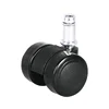 Hot sale 1.5 inch plastic office chair wheel furniture caster