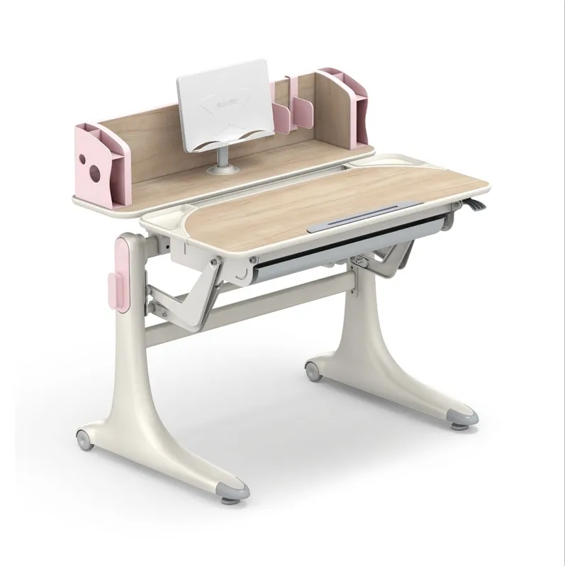
L9 Modern reading table and chair furniture wood suitable for classroom student kids learning table 