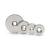 Free sample strong pull force ndfeb magnet diametrically magnetized ring magnets