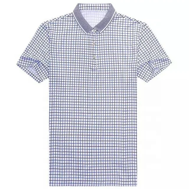 Fashion 100%Polyester Custom Design Polo Shirt For Man