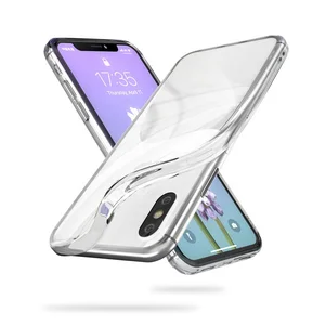 Free Sample Ultra-Thin Transparent TPU back Case for iphone X