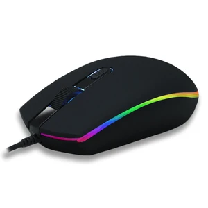 Laser Wired led USB 6D Gaming Macro Optical Mouse FC CE For Desktop