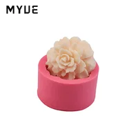 

Single hole flower silica gel mold hand soap silica gel mold