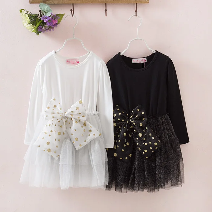 

Wholesale Children Clothing Wear Frozen Long Sleeve Party Dress With Bow For Kids Baby Girls From China Supplier, Picture shown