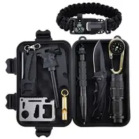 

12 in 1 Outdoor Survival Gear Tool Emergency Survival Kit