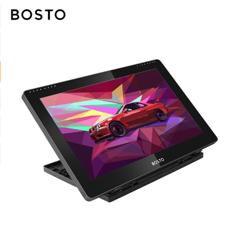 

Drawing graphic tablet write signature digital graphic pen tablet pad monitor IPS 8192 1920*1080 5080lpi Bosto