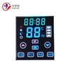New products 7 segment lcd display double sided 12 pin big outdoor lcd screen