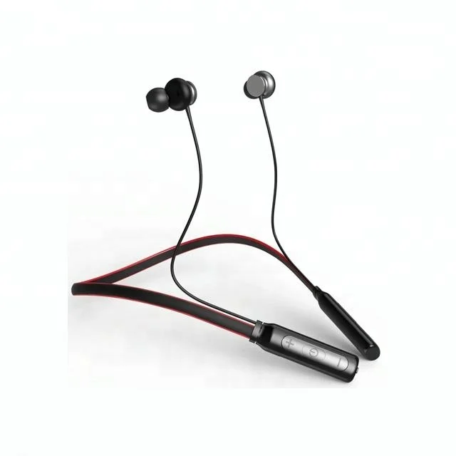 

Unique Comfort Neckband Headphone Wireless Bluetooth Earphone, Black;green;red