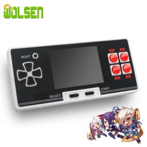 WOLSEN New 8 Bit Kids Classical Retro Classical Handheld Game Player Portable game console Pocket console With 200 games