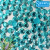 S0811 Blue 2mm 3mm 4mm hot fix octagon high quality;china wholesale rhinestuds;manufacturer hotfix octagon rhinestud HOT FIX