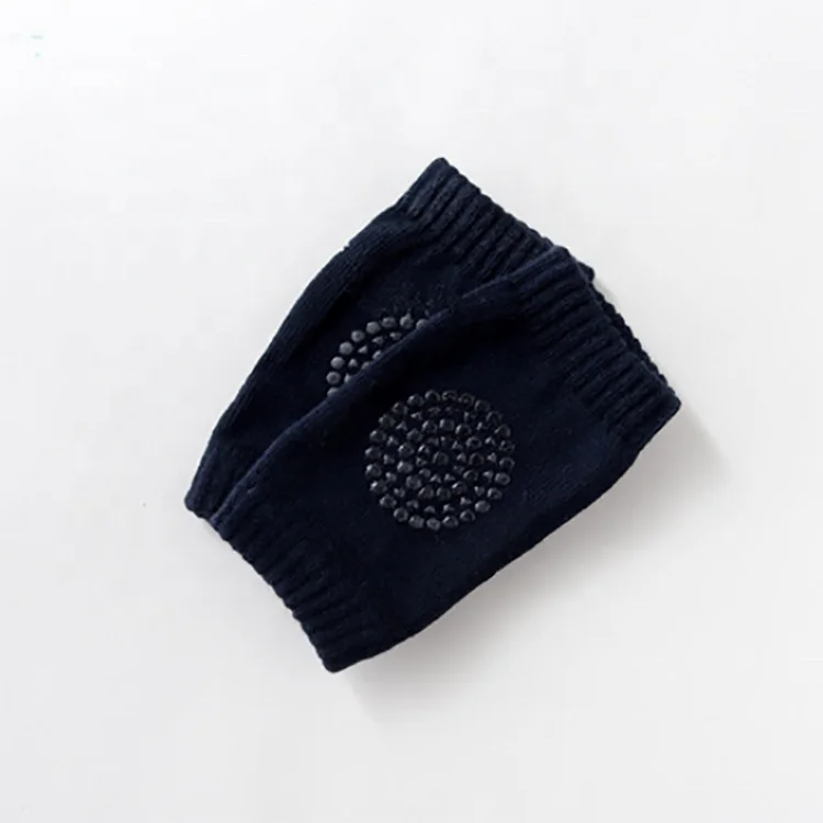 
Wholesale soft fabric infant toddler knee elbow anti slip compression sleeve baby knee pads 