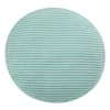 2019 China factory soft stripe pattern big Durable cushion throw pillows knitting elegant big round pillows Japanese style