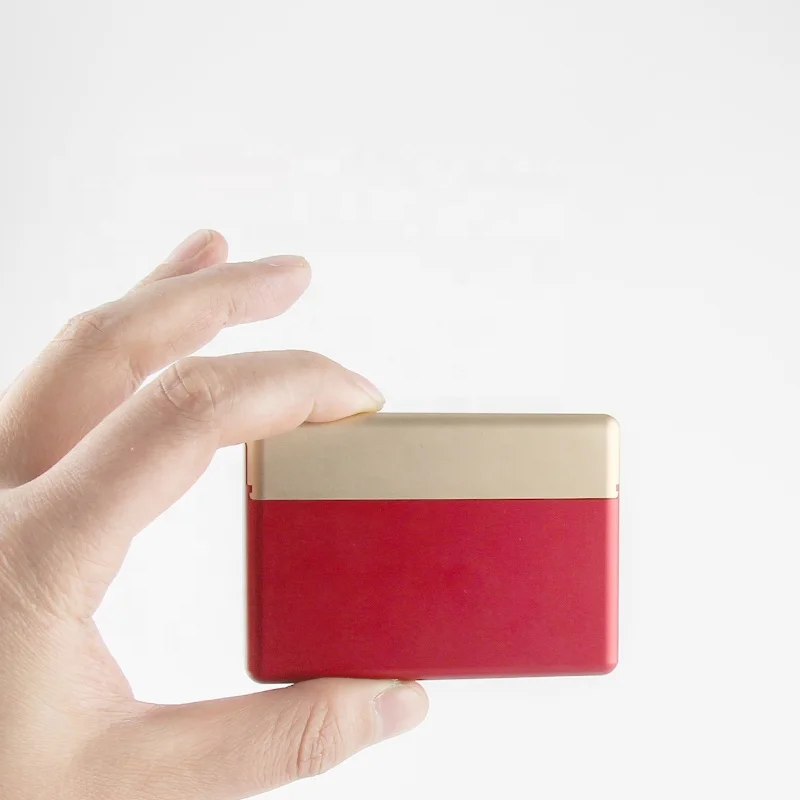 
Aluminium alloy electronic cigarette cartridge storage box 