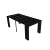 China Factory Wholesale Modern Design Elegant MDF Wooden Restaurant Dinner Furniture Stretching Extension Dinning table