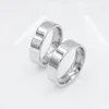 High Quality Flat Stainless Steel Ring Blank rings Simple stamping ring for Engraving Names Initials Quotes Inspirational Words