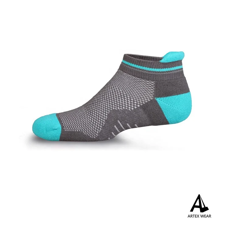 

Triple Thick Compression Breathable Running Socks, Navy / orange, navy / pink, grey / blue, yellow / blue, green / blue