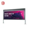 Aluminum profile frame light box fabric kappor panaflex poster flex