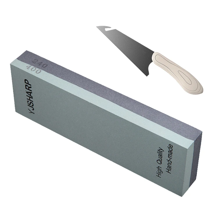 

ADAEE 240 400 Carborundum Knife Sharpening Stone Whetstone Size 180*60*30mm,Sharpening Stones for Knives